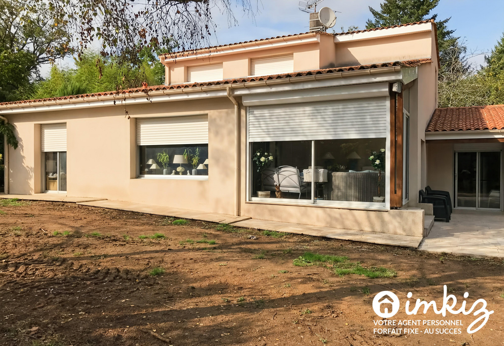
                                                Vente
                                                 Maison d'architecte avec annexe amenageable