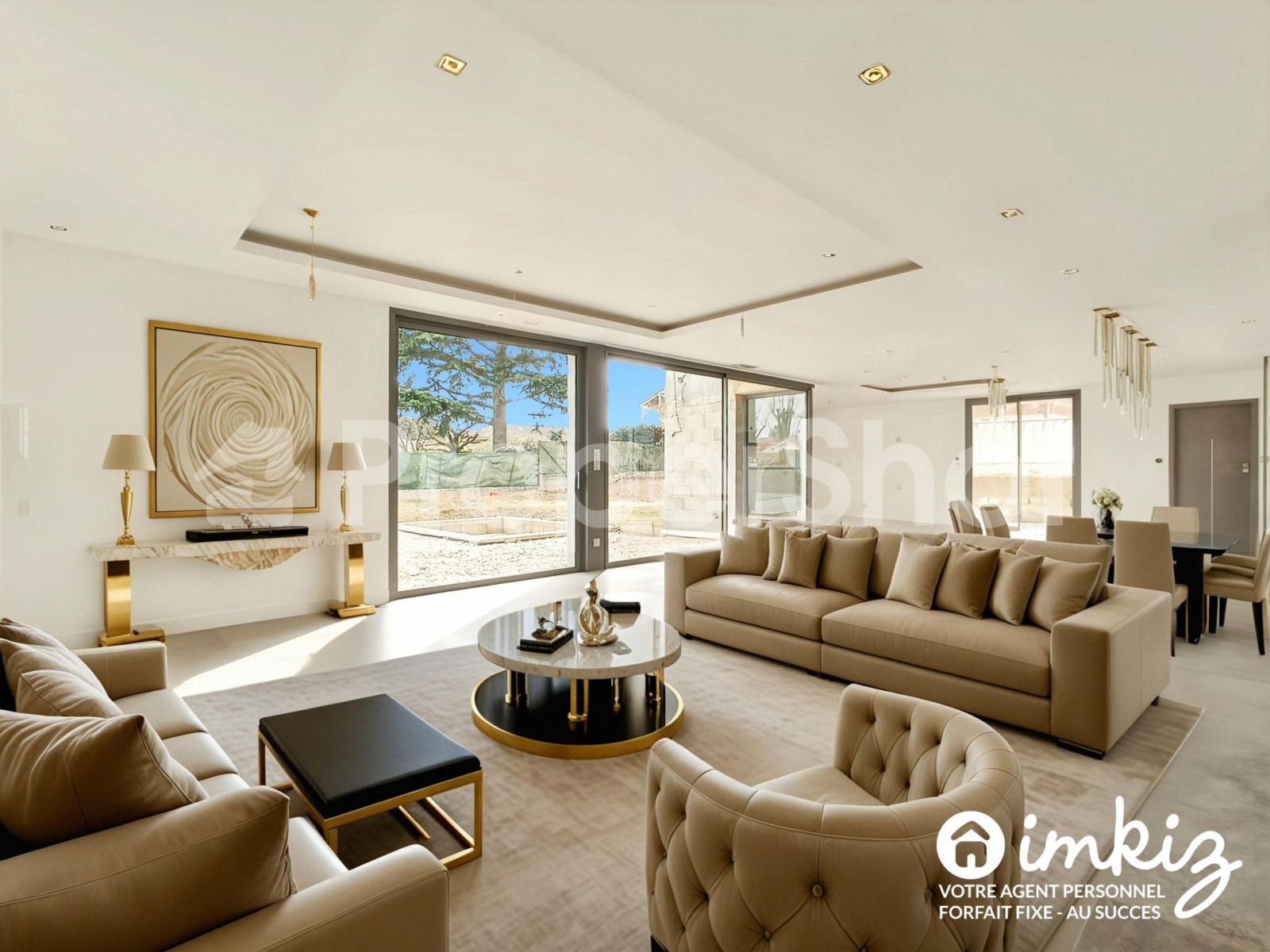
                                                Vente
                                                 Maison d'architecte de 206m² - piscine et brasero