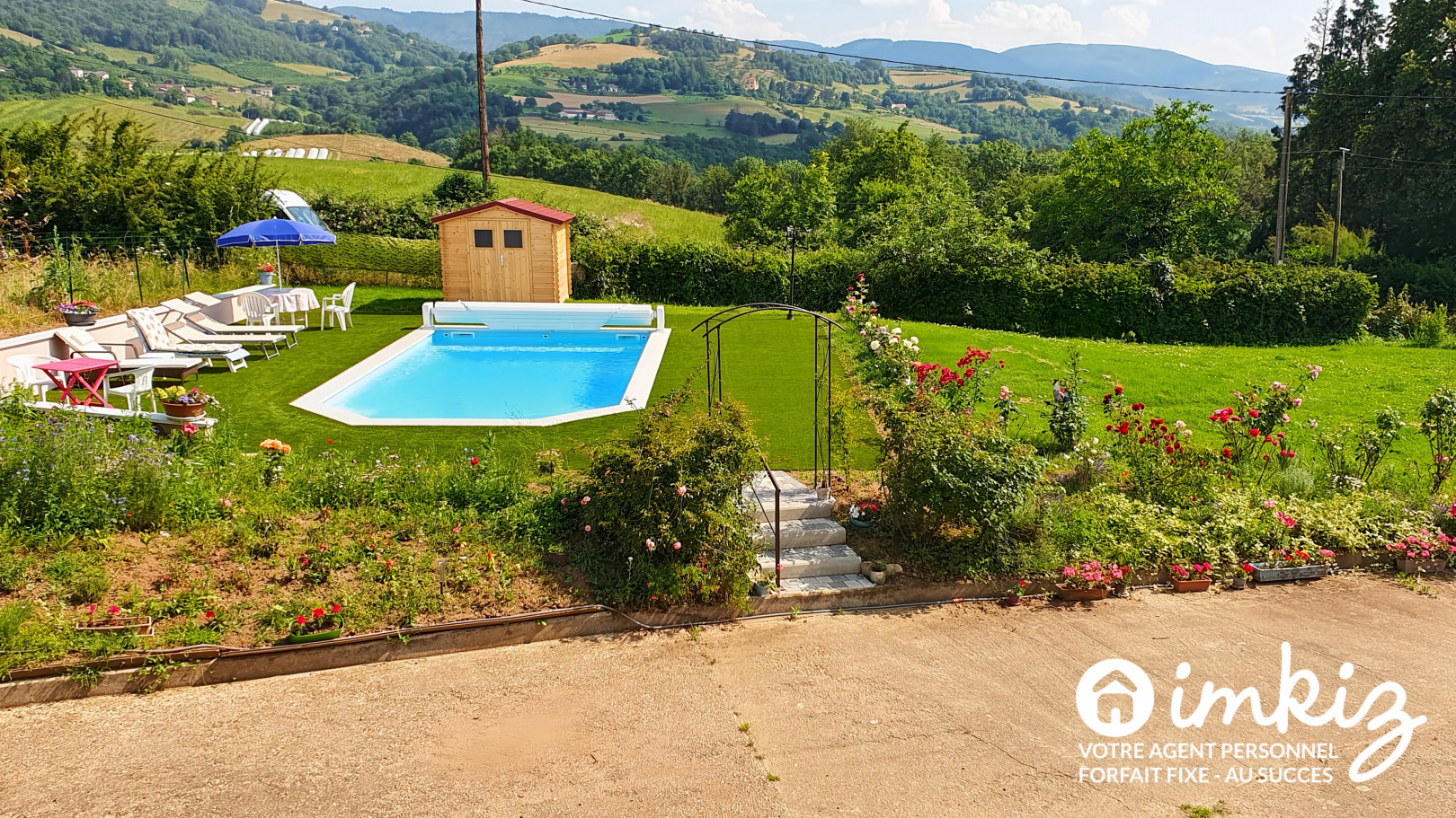 
                                                Vente
                                                 Maison de 167m² avec piscine et vue exceptionnelle