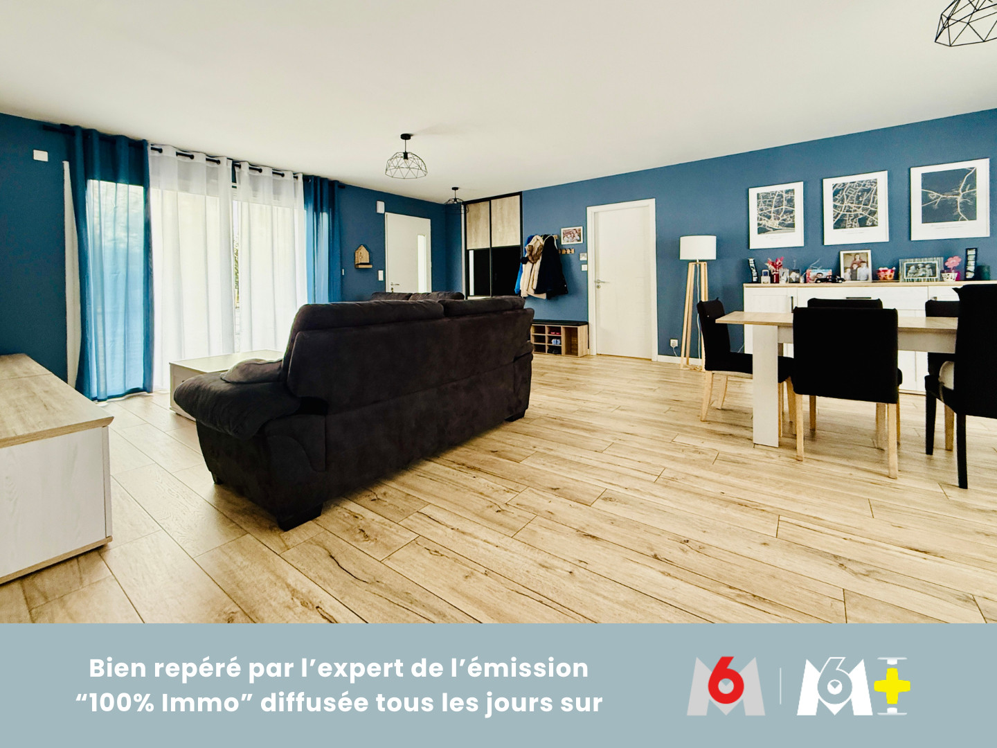 
                                                Vente
                                                 MAISON DE PLAIN-PIED - 5 CHAMBRES - GARAGE