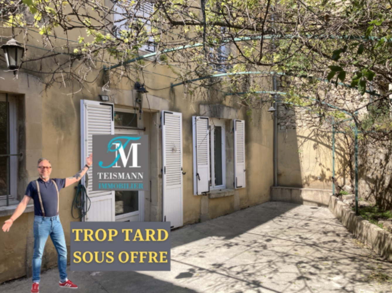 
                                                Vente
                                                 maison de village avec terrasse de 50m²