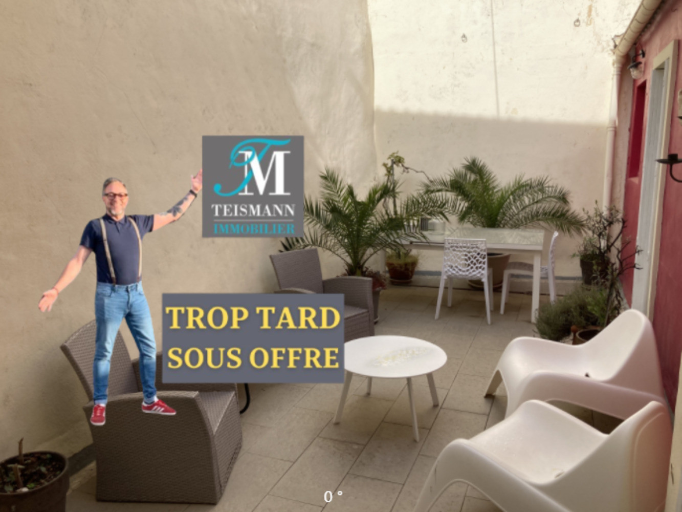 
                                                Vente
                                                 maison de village avec terrasse et garage