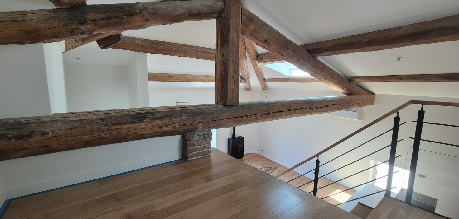
                                                Vente
                                                 Maison de village de 147 m² habitable 4ch + bureau + garage double de 44 m²