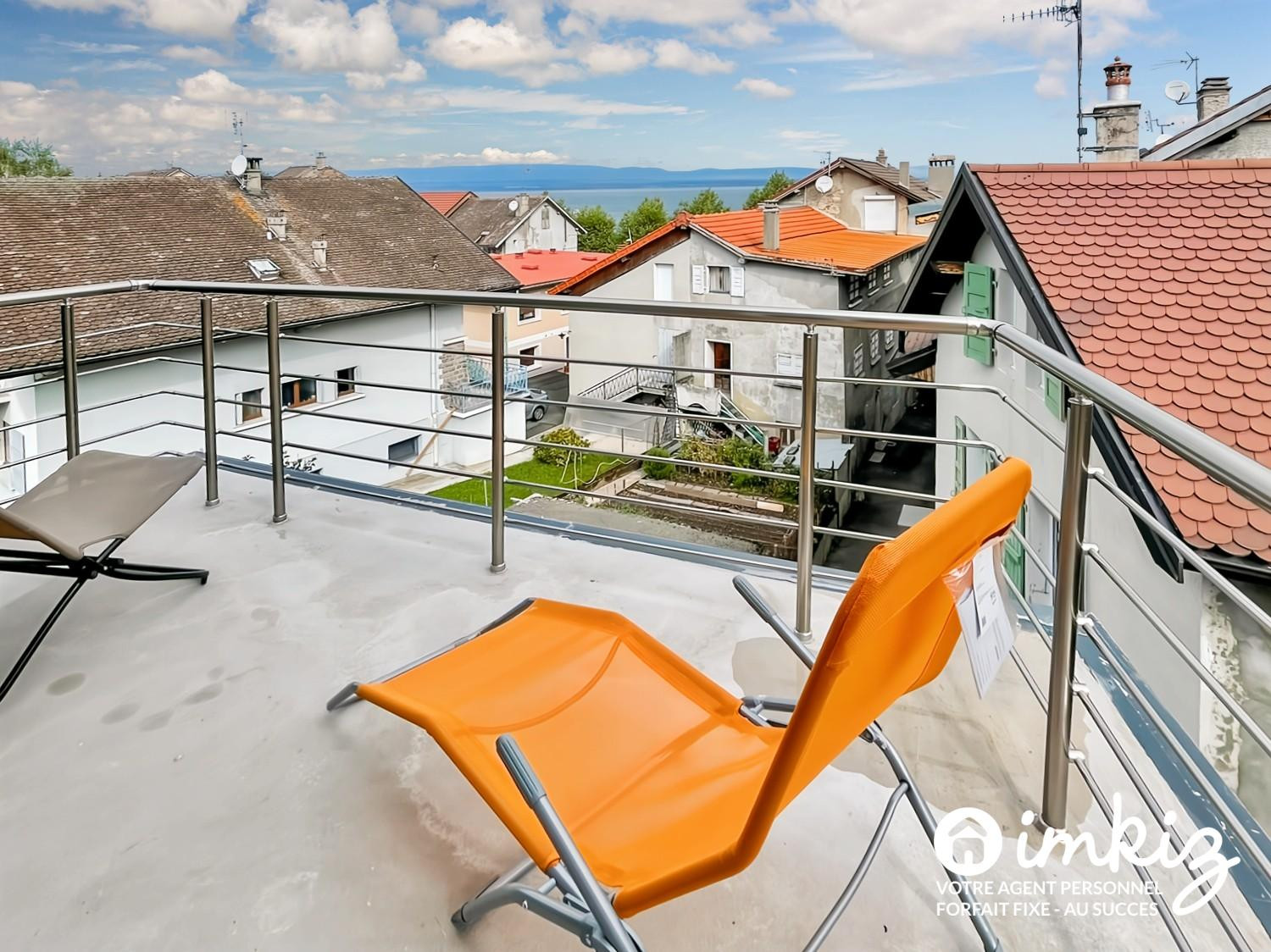 
                                                Vente
                                                 Maison  de ville sur 3 niveaux avec vue Lac Léman