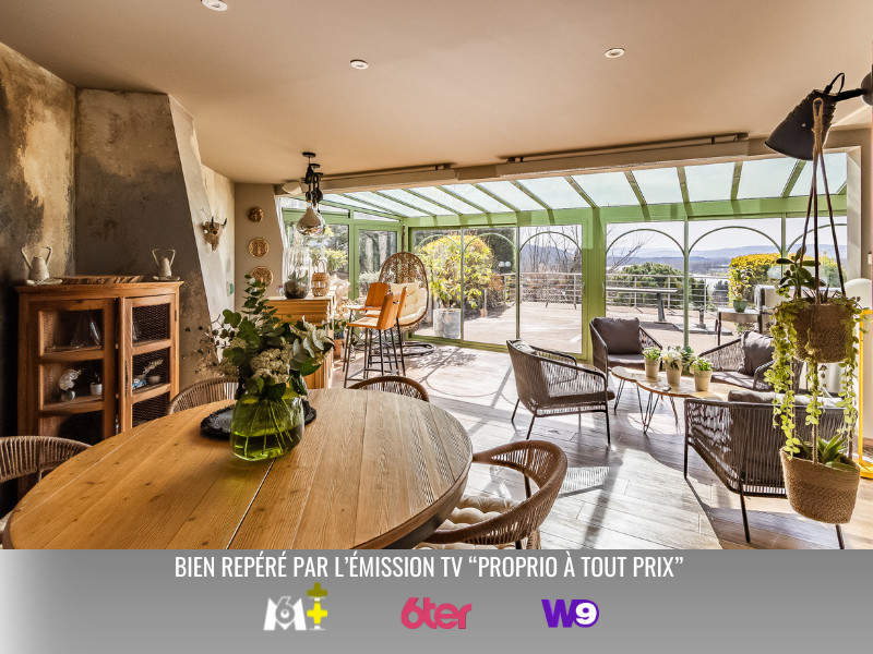 
                                                Vente
                                                 Maison d'exception 365m2  avec vue panoramique