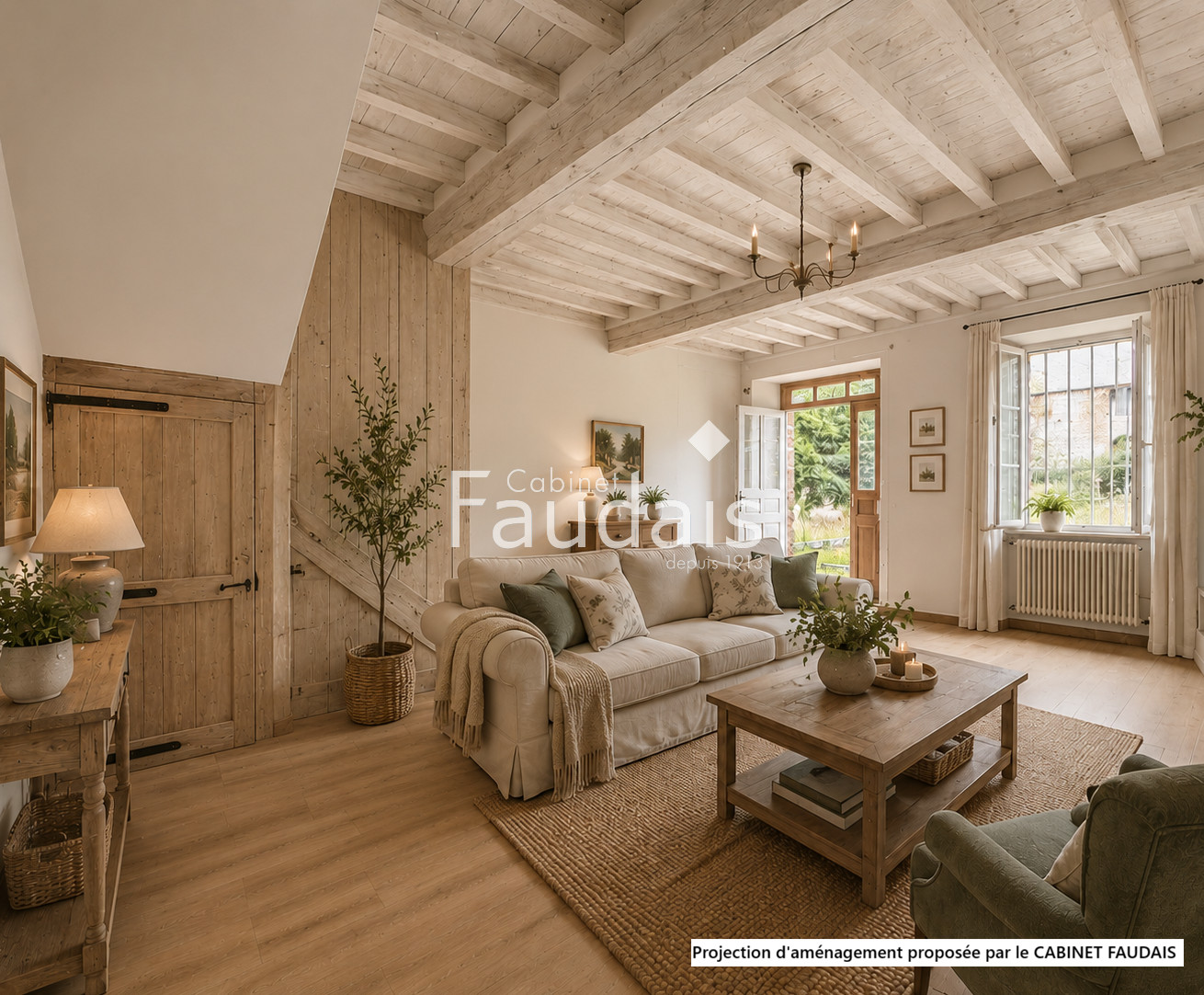 
                                                Vente
                                                 Maison en pierre à vendre entre Saint-Lô et Coutances   Calm