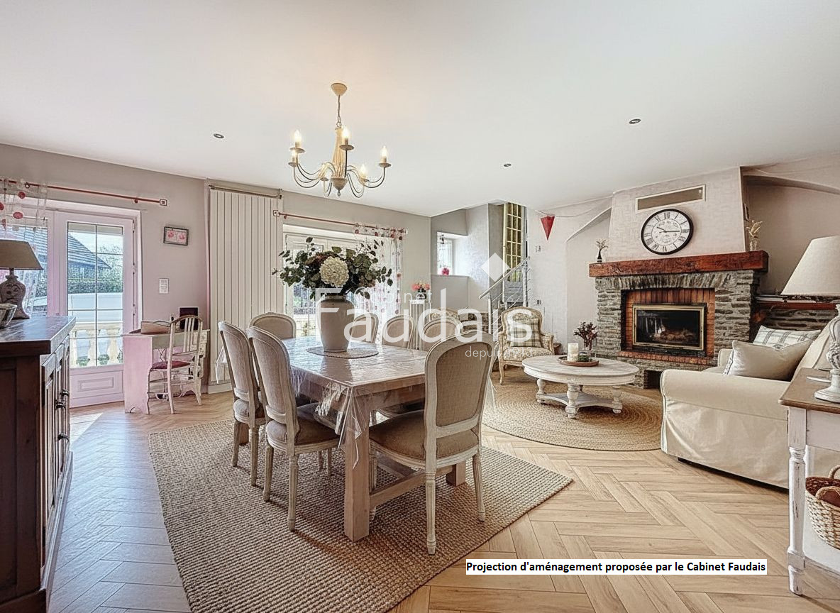 
                                                Vente
                                                 Maison en pierre - proche CONDE SUR VIRE et SAINT-LO