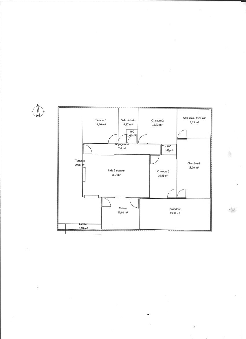 
                                                Vente
                                                 Maison F5 de 133 m² - Le Moule