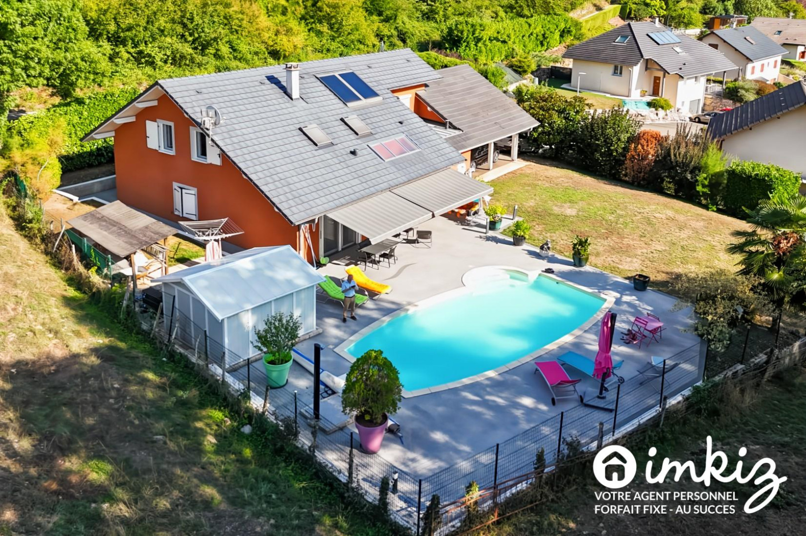 
                                                Vente
                                                 Maison familiale 224 m² avec piscine chauffée
