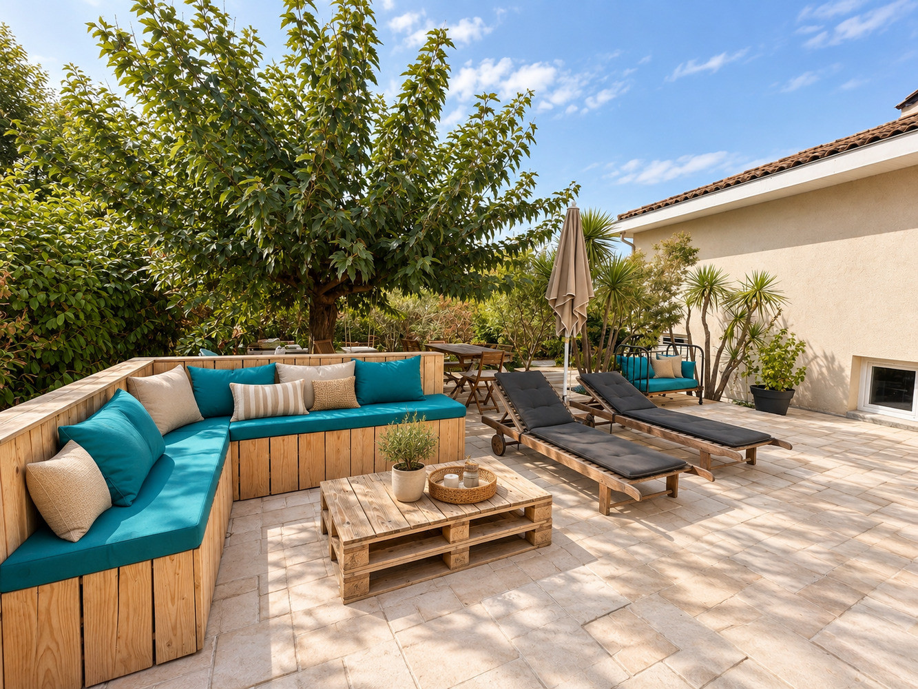 
                                                Vente
                                                 Maison familiale avec piscine et garage