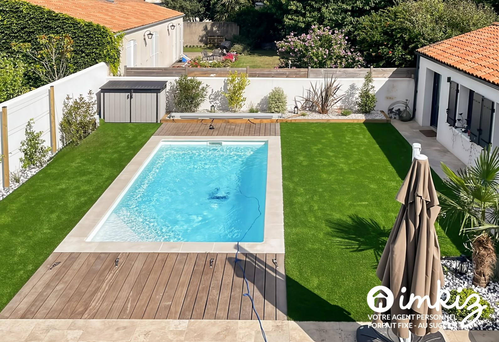 
                                                Vente
                                                 Maison familiale rénovée avec piscine + un T2
