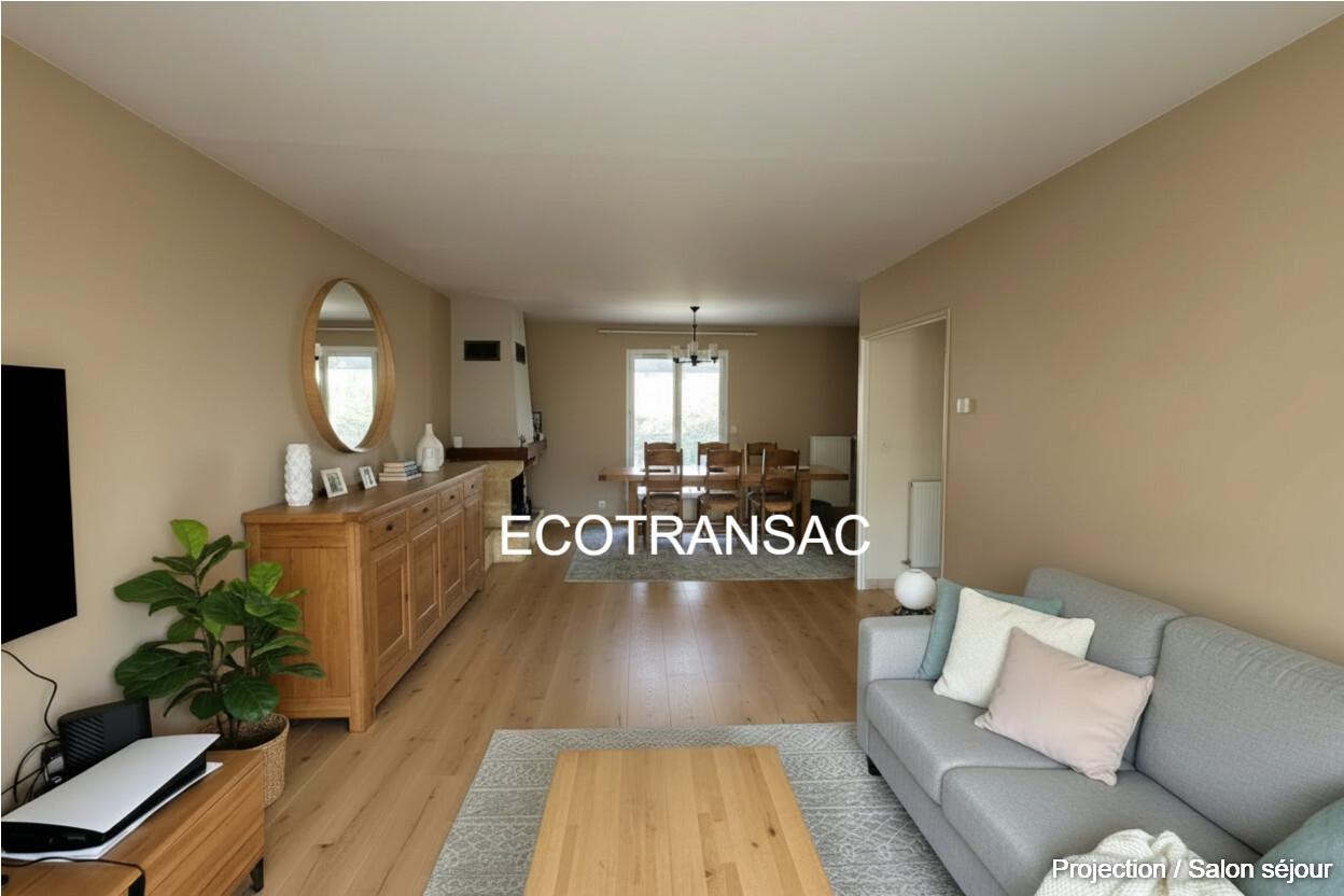 
                                                Vente
                                                 MAISON FAMILIALE SUR DEUX NIVEAUX – 250 M² – TERRAIN 2 300 M² – DPE B