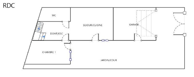 
                                                Location
                                                 Maison individuelle - Profession libérale