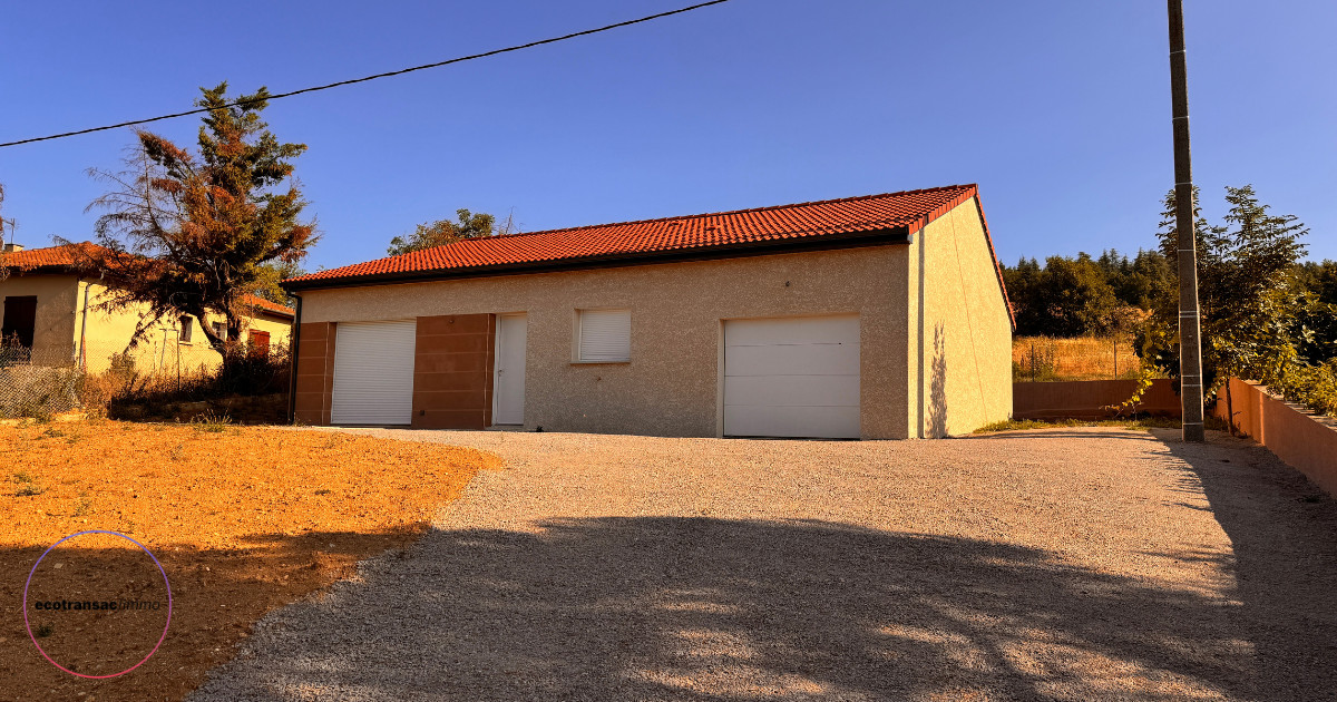 
                                                Vente
                                                 🏡 Maison neuve de plain-pied - 96 m² - Terrain 739 m² - Vue sur les collines en face  Les points forts