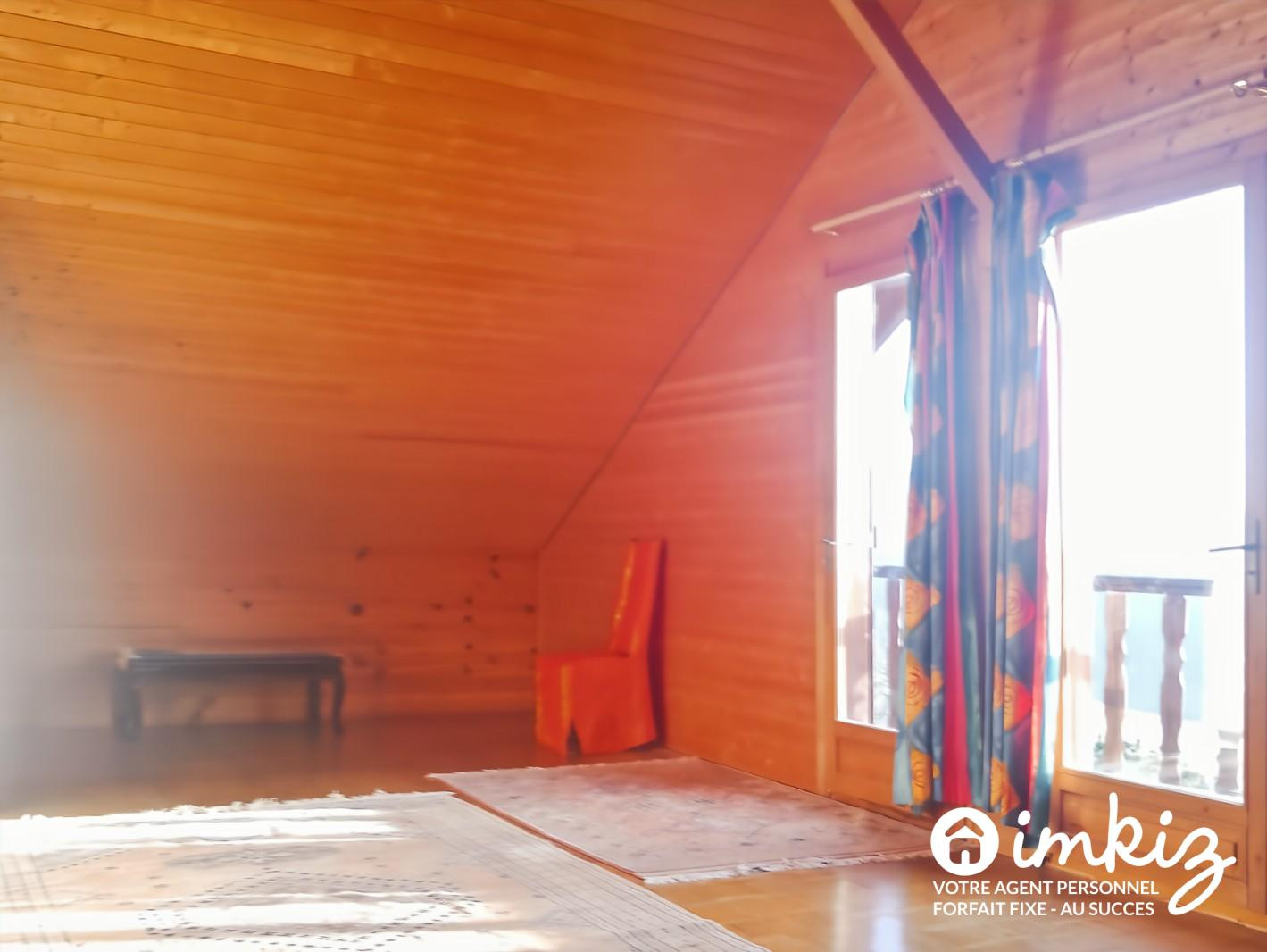 
                                                Vente
                                                 Maison ossature bois style chalet,  vue imprenable