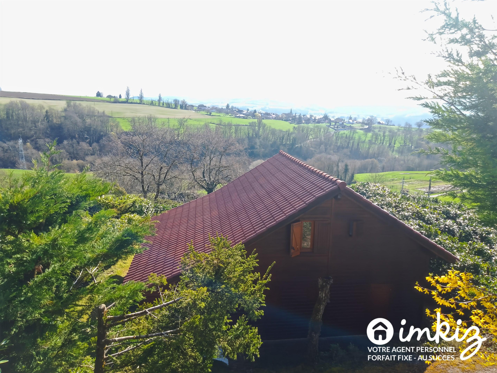 
                                                Vente
                                                 Maison ossature bois style chalet,  vue imprenable