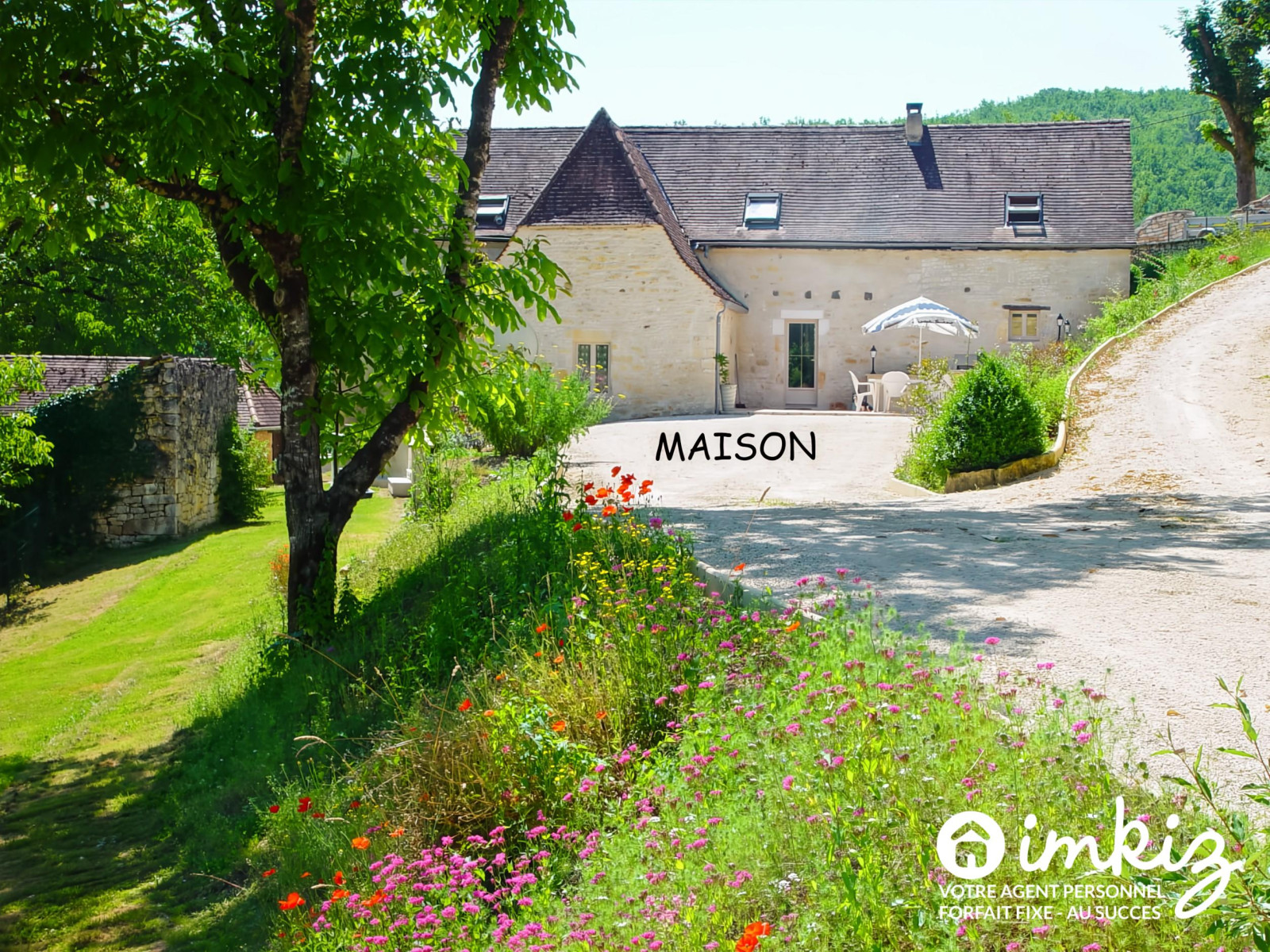 
                                                Vente
                                                 Maison perigourdine gite, terrain et bois