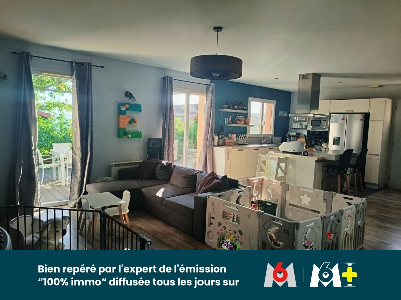 
                                                Vente
                                                 Maison plain-pied 106 m2 - 3 chambres - VILLECHENEVE