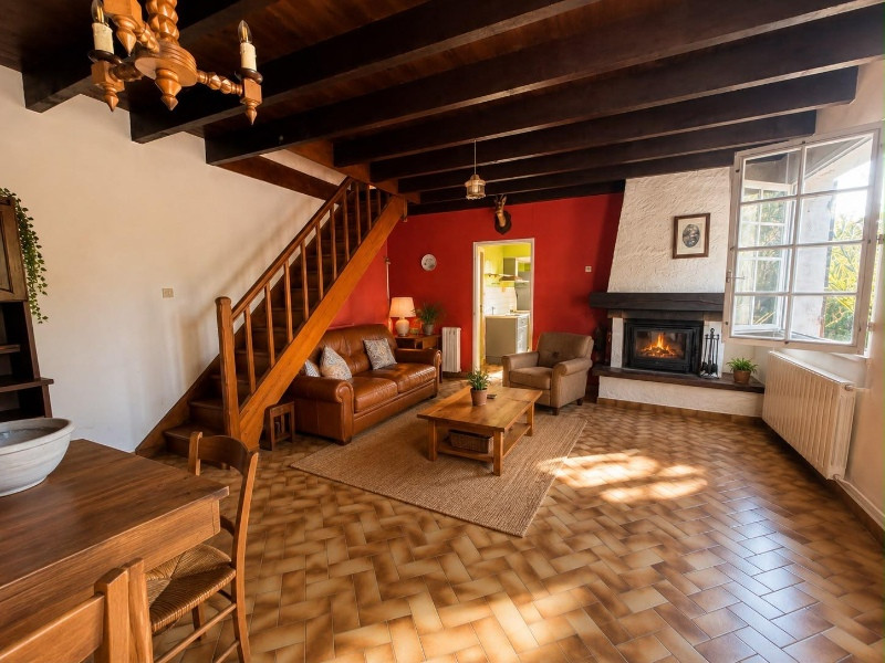 
                                                Vente
                                                 Maison plain pied 3 chambres avec grange attenante, terrain de 1150m2