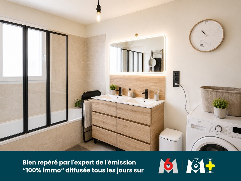 
                                                Vente
                                                 Maison récente, 3 chambres,  terrasse et garage,  DPE A
