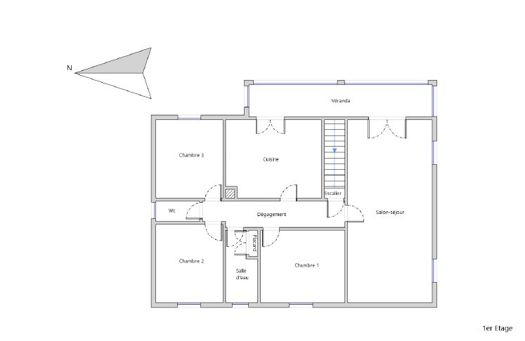 
                                                Vente
                                                 MAISON RENOVEE 145 m², GARAGE 40 m², TERRAIN 1 555 m², CORSANT-LA NEUVE