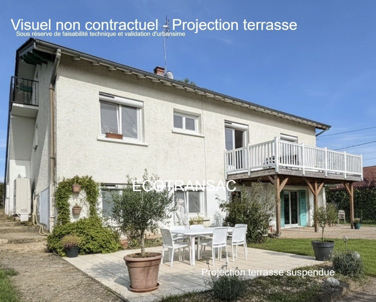 
                                                Vente
                                                 MAISON RENOVEE – 145 M² – GARAGE - 7 PIECES DONT 5 CHAMBRES – 1 555 M² – DPE D – PERREX