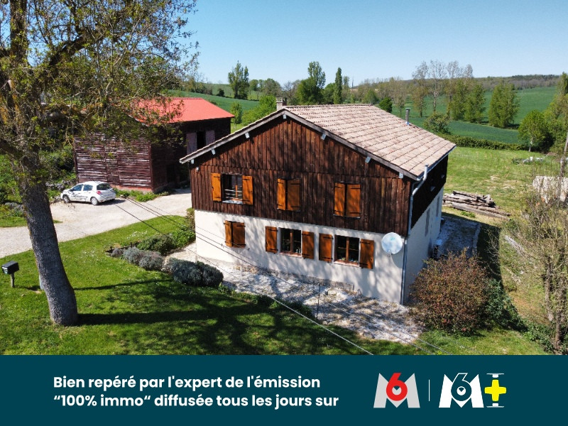 
                                                Vente
                                                 Maison rénovée 187 m², classé B avec 1,3 ha dont 4720 m² constructibles – Seyches