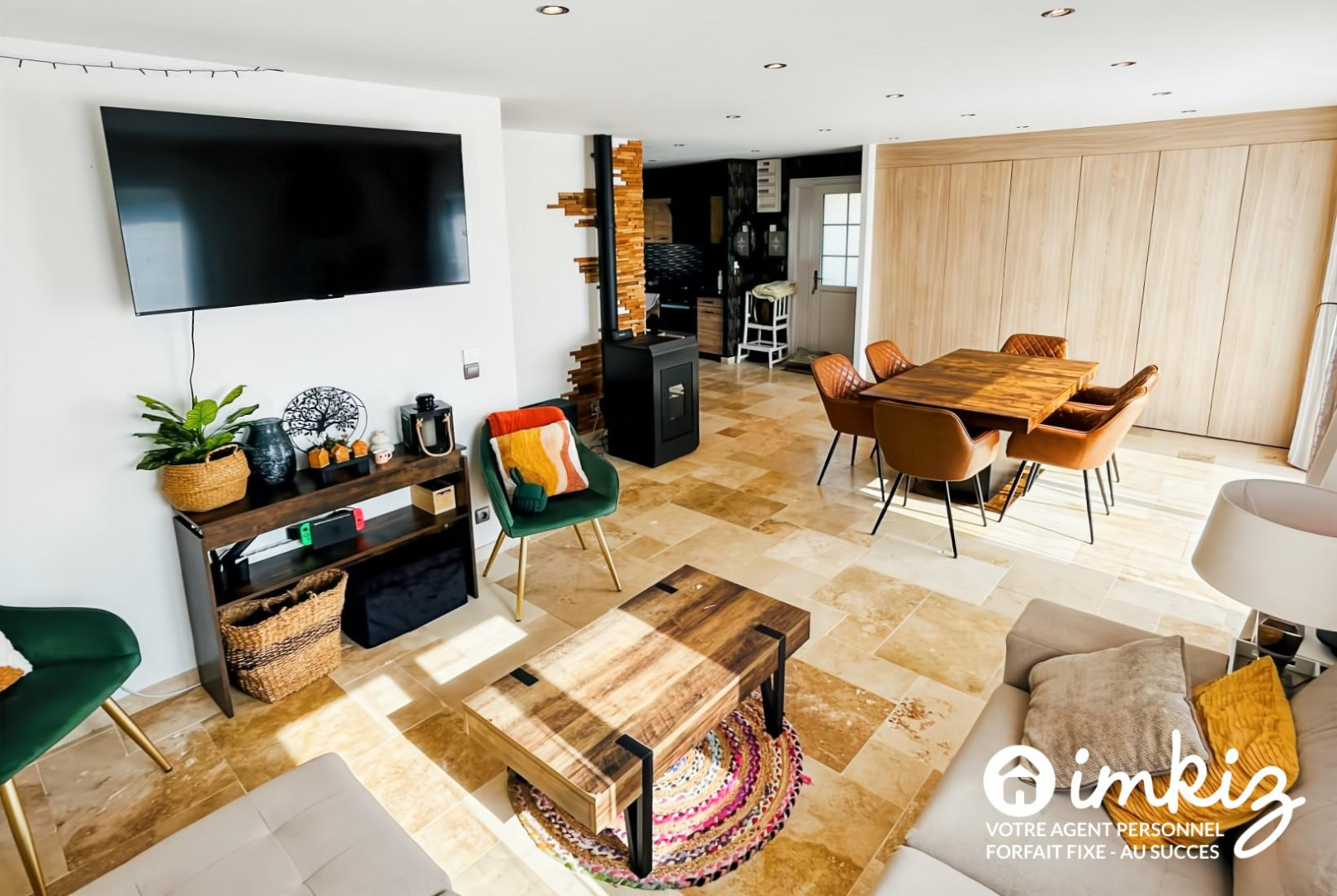 
                                                Vente
                                                 Maison rénovée 3 chambres avec jardin et terrasse