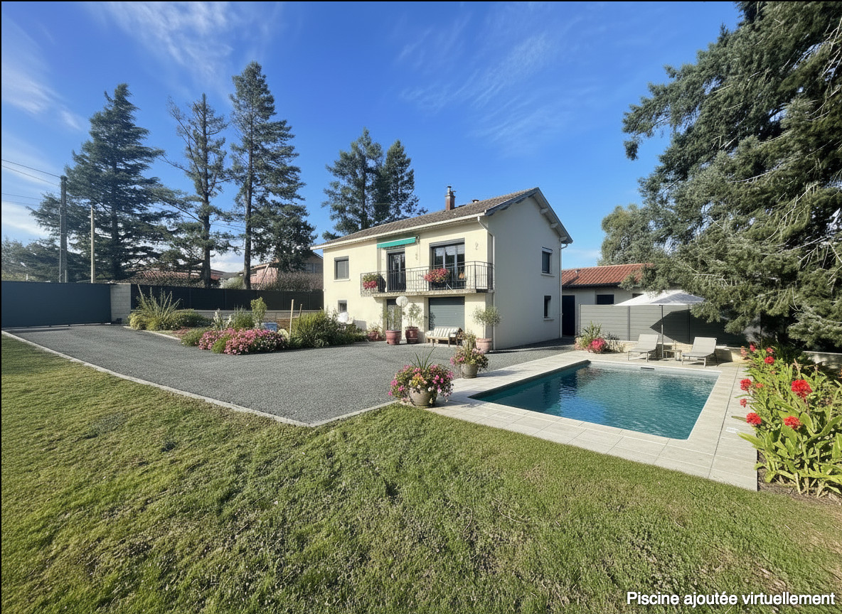 
                                                Vente
                                                 Maison rénovée - 5 chambres - Grézieu-la-Varenne