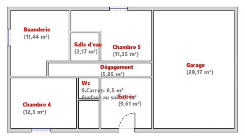 
                                                Vente
                                                 Maison rénovée - 5 chambres - Grézieu-la-Varenne