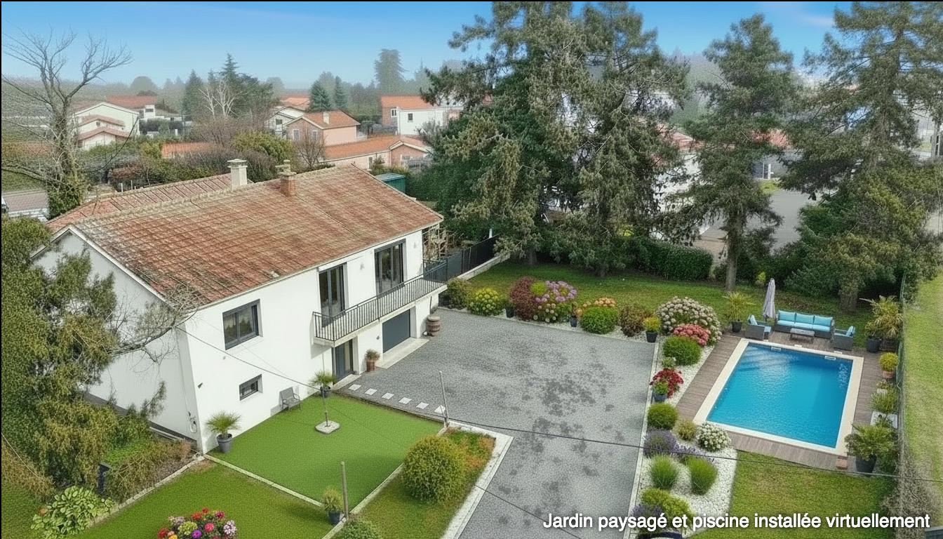 
                                                Vente
                                                 Maison rénovée - 5 chambres - Grézieu-la-Varenne