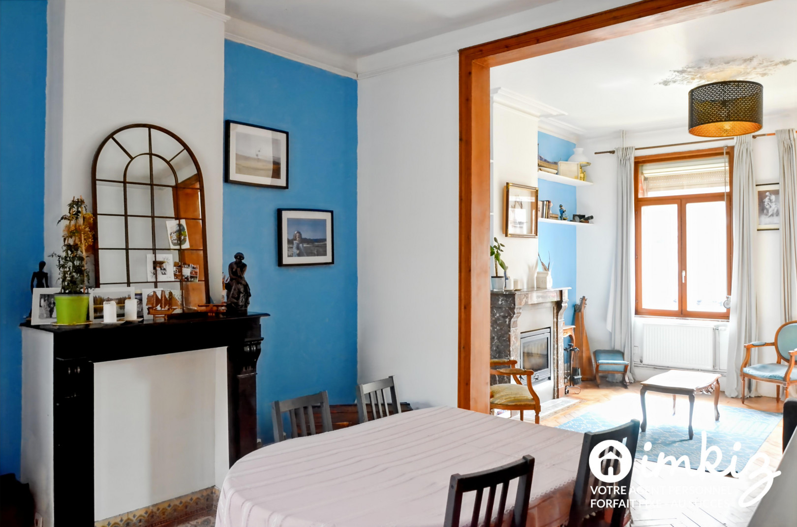 
                                                Vente
                                                 Maison semi bourgeoise rénovée, 4ch et 1 bureau