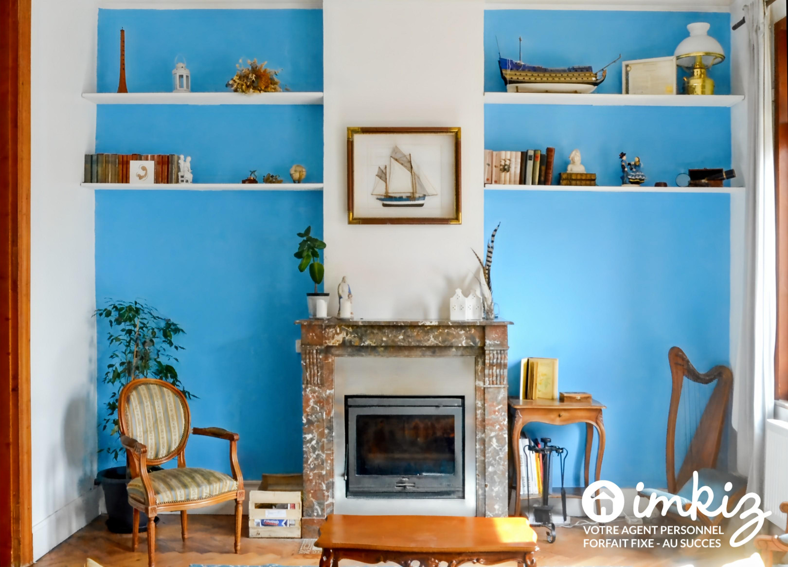 
                                                Vente
                                                 Maison semi bourgeoise rénovée, 4ch et 1 bureau