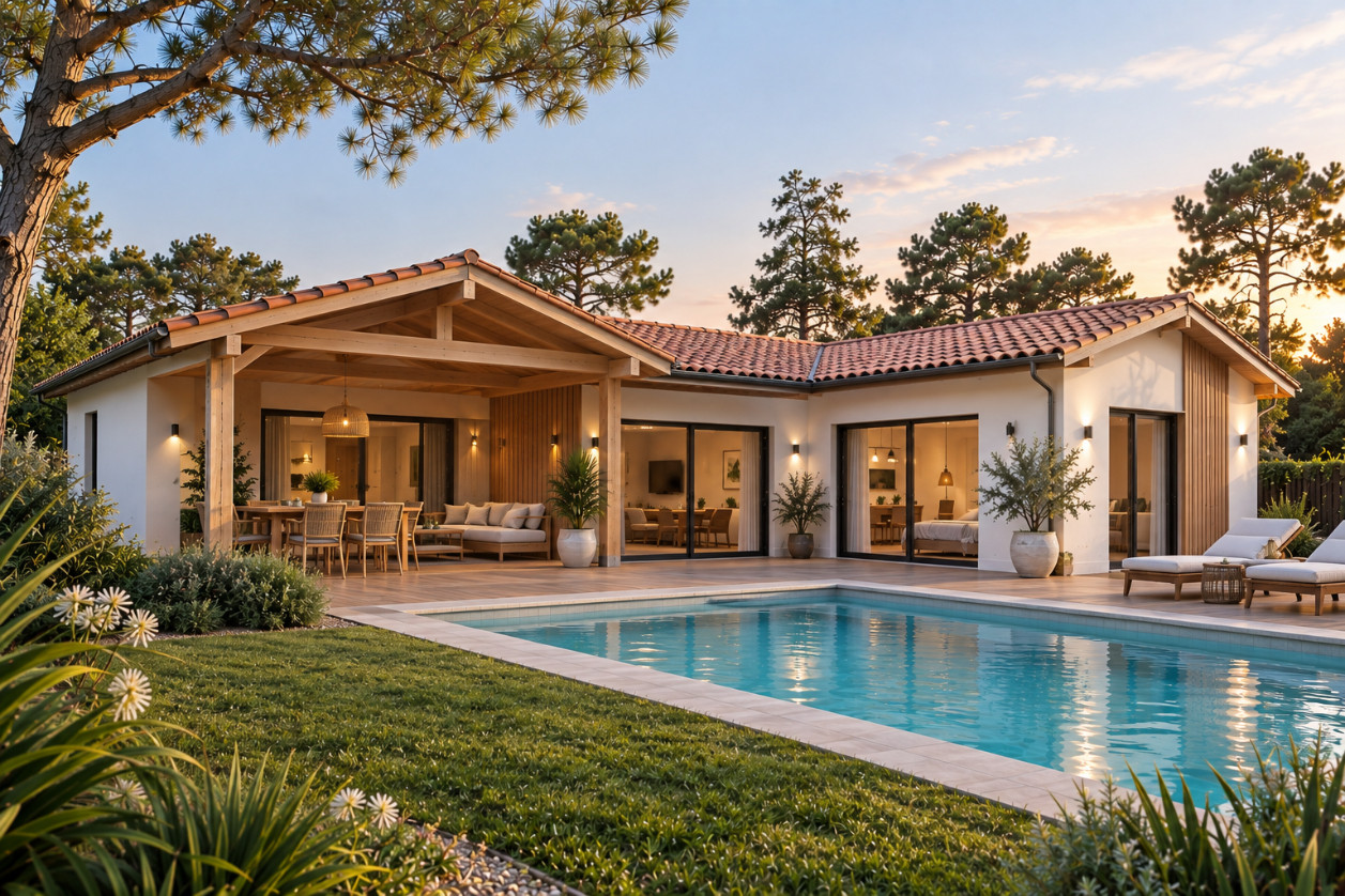 
                                                Vente
                                                 Maison + Terrain à Aureilhan