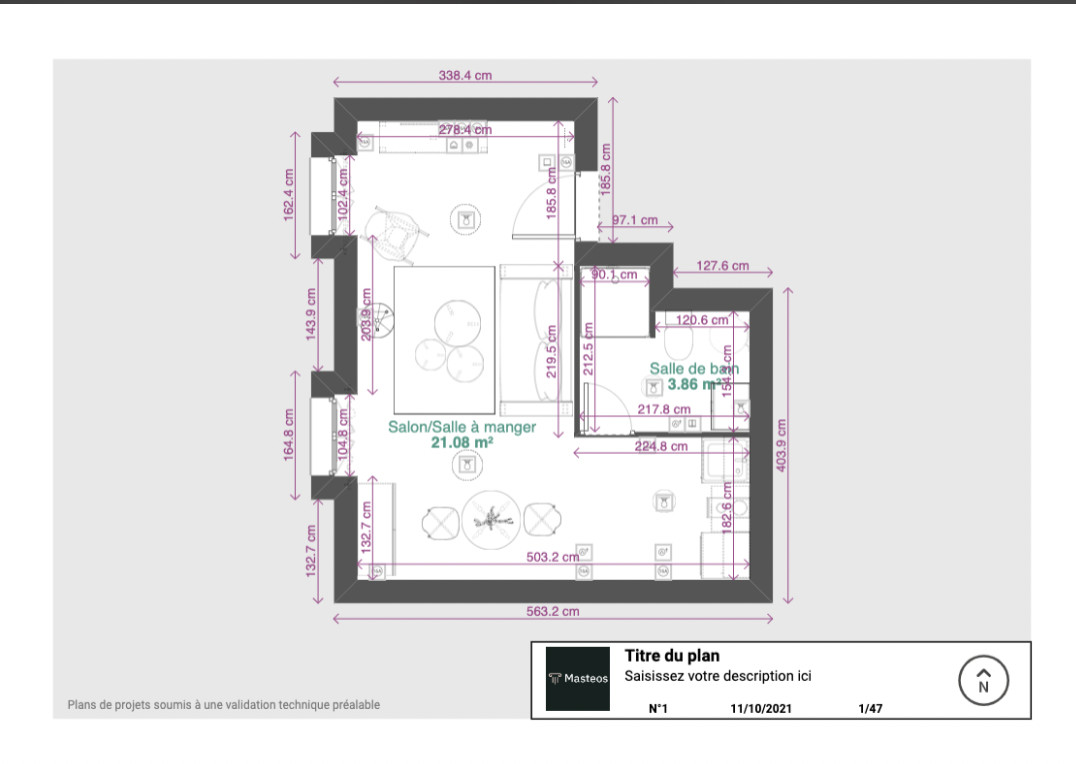 
                                                Location
                                                 Marseille 13002 - Superbe studio en plein cœur du Panier