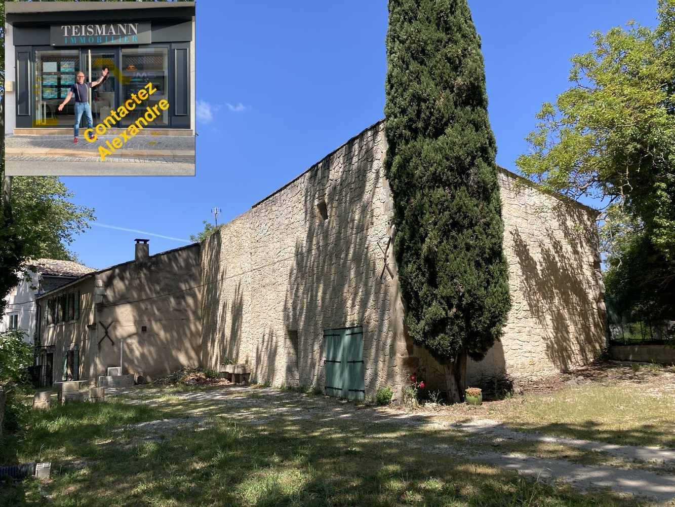 
                                                Vente
                                                 mas 117 m² avec remise et garage sur 1900 m²