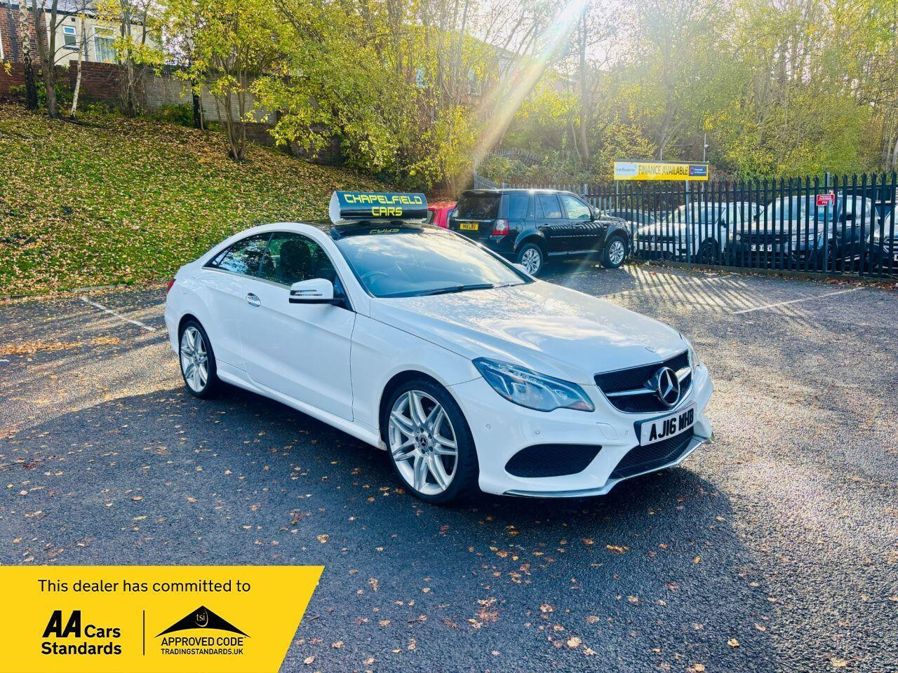 
                                                Voiture
                                                 Mercedes-Benz E-Class 2.1 E220d AMG Line Edition (Premium) Coupe 2dr Diesel G-Tronic+ Euro 6 (s/s) (177 ps) AUTO MOT 10/26 37K ULEZ