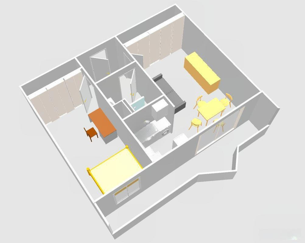 
                                                Location
                                                 Meublé étudiant Jolimont 45m2 Parking