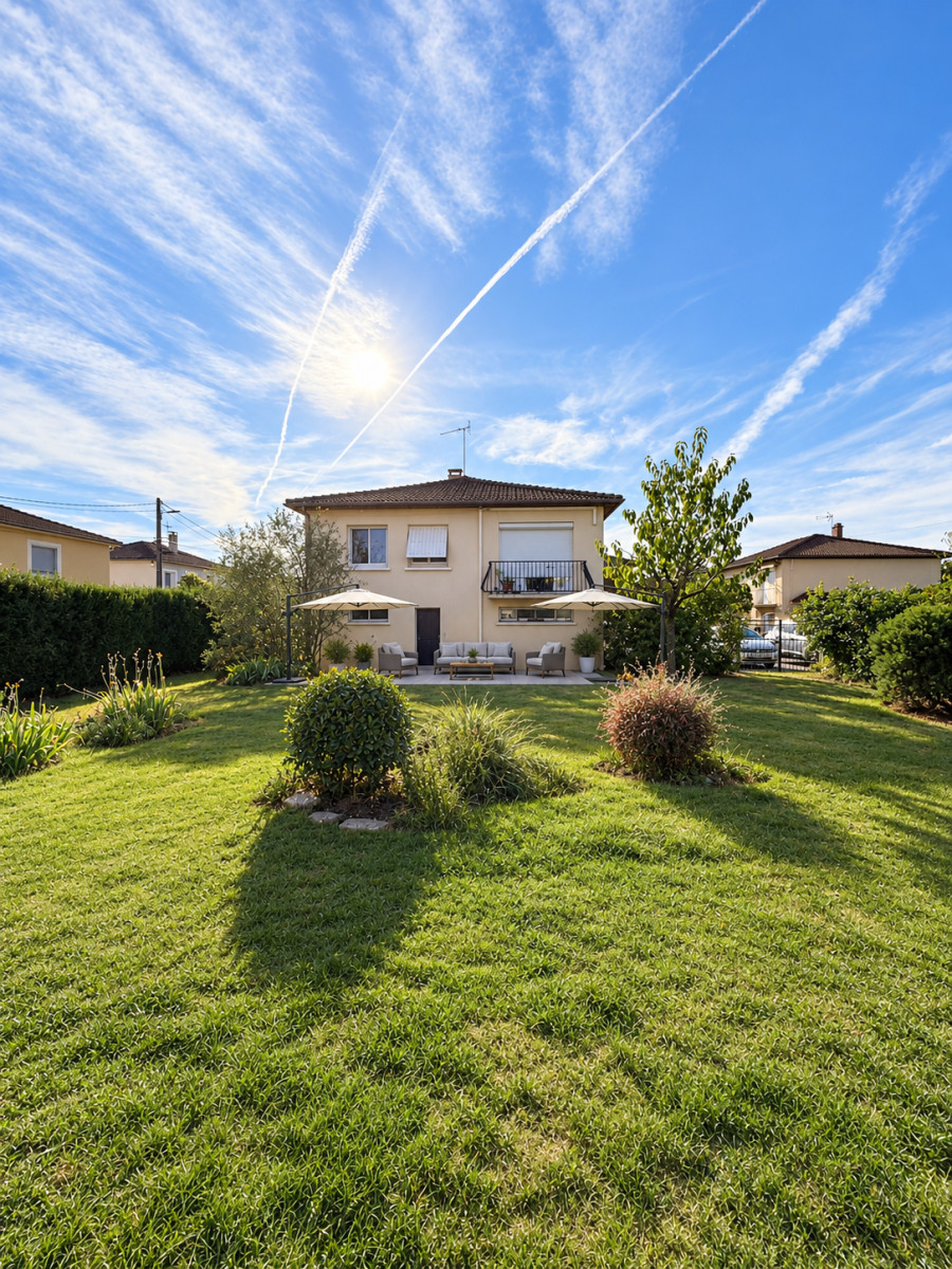 
                                                Vente
                                                 MEYZIEU – MAISON INDIVIDUELLE AVEC JARDIN DE 80 M² HABITABLES ET 80 M² SUPPLÉMENTAIRES À AMÉNAGER