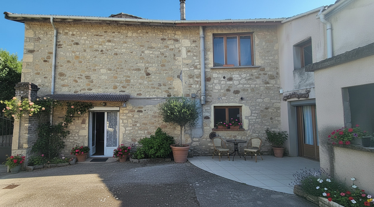 
                                                Vente
                                                 MILLERY - MAISON À RÉNOVER - 105 M² + 120 m² d’annexes