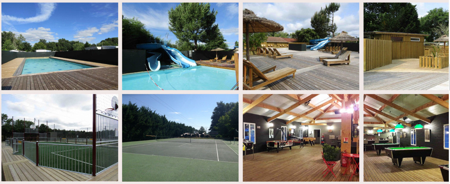 
                                                Vente
                                                 Mobil-home + emplacement Camping la landes Mimizan