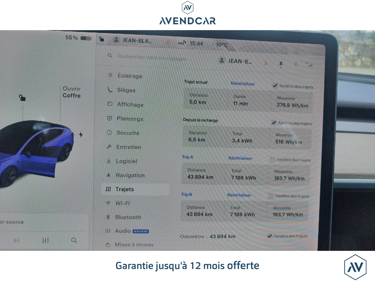 
                                                Voiture
                                                 MODEL 3 ELECTRIC 325 60KWH STANDARD-PLUS