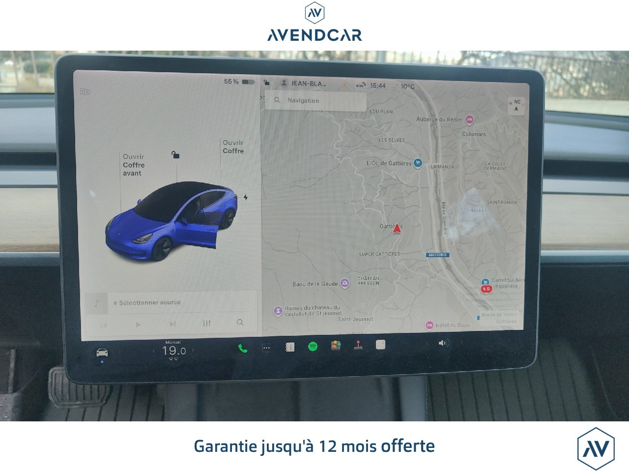 
                                                Voiture
                                                 MODEL 3 ELECTRIC 325 60KWH STANDARD-PLUS