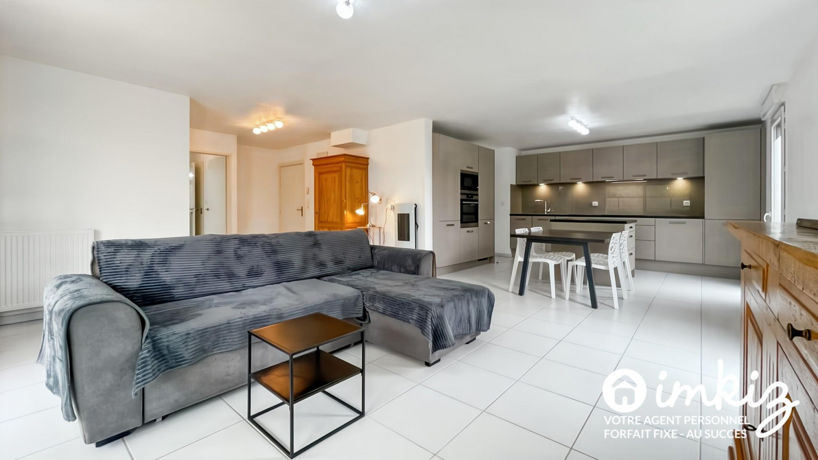 
                                                Vente
                                                 Mondonville Apt 3 p, 85m² avec grand jardin