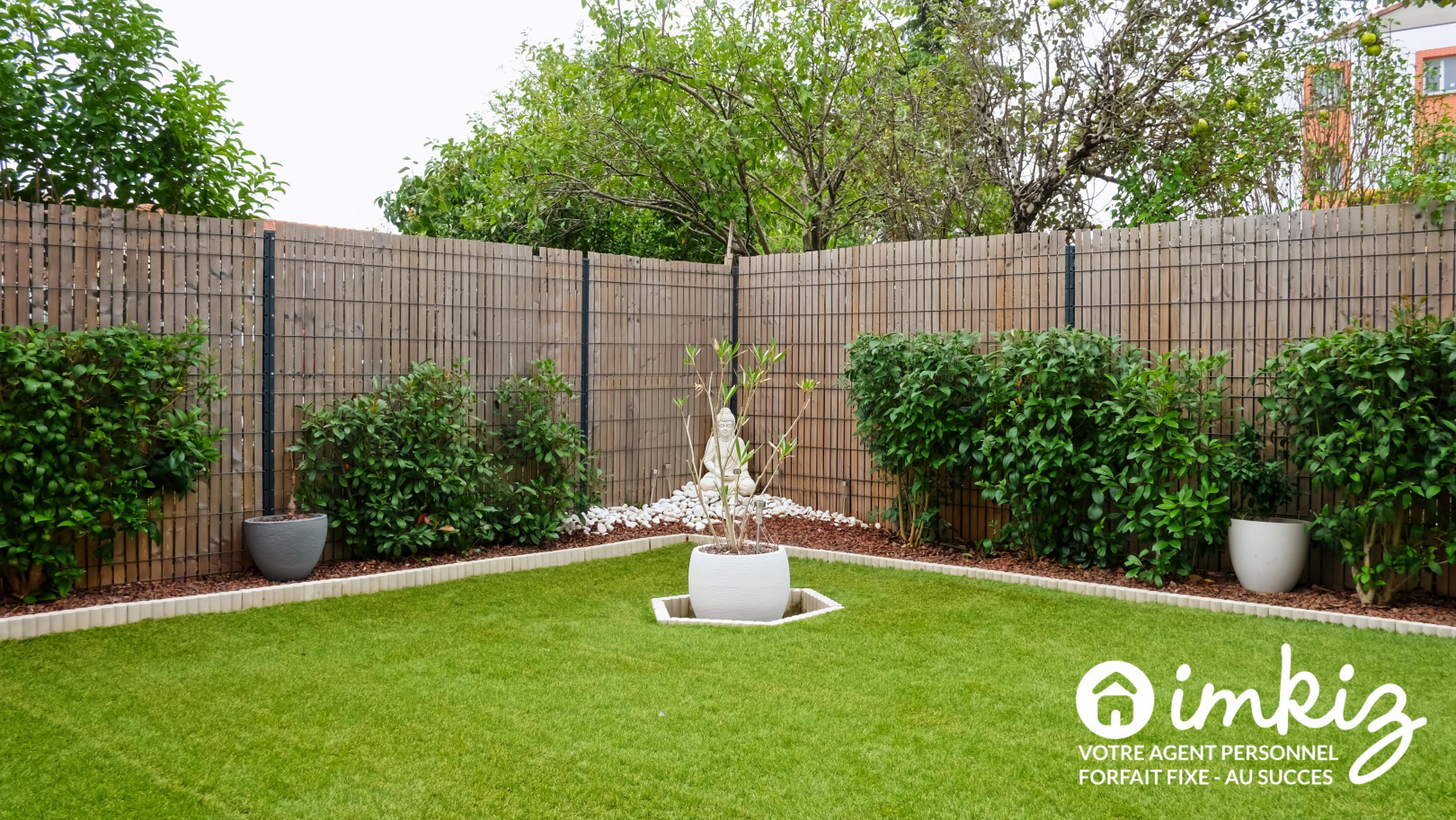 
                                                Vente
                                                 Mondonville Apt 3 p, 85m² avec grand jardin