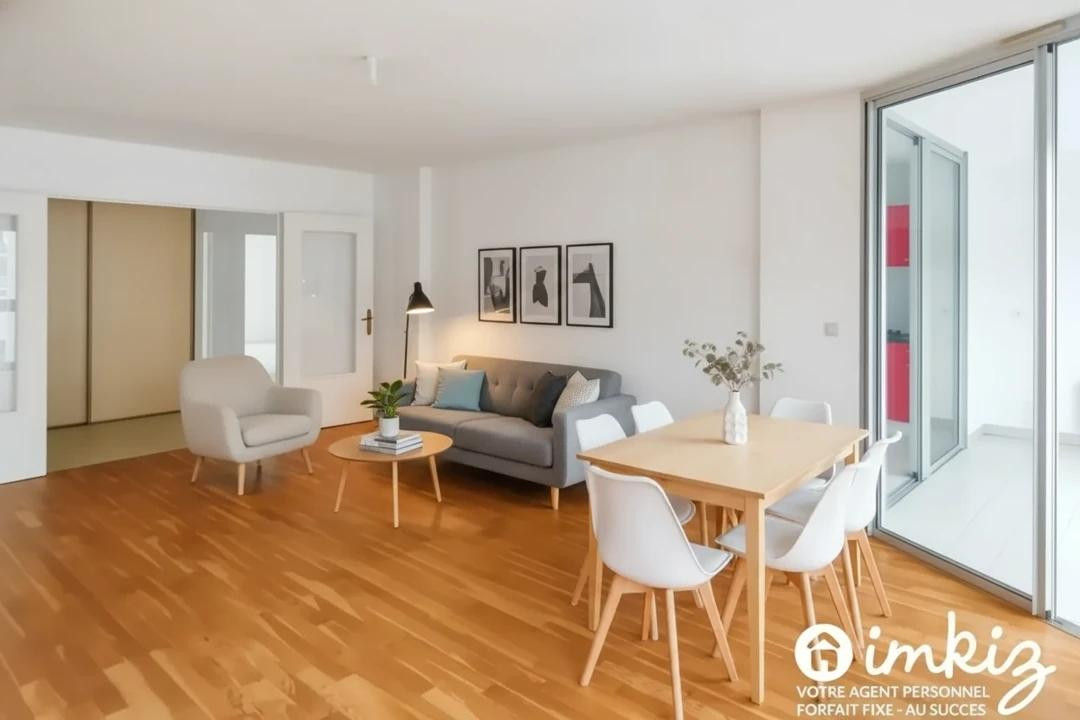 
                                                Vente
                                                 Montchat – Grand T3 de 93m² au calme, garage, cave