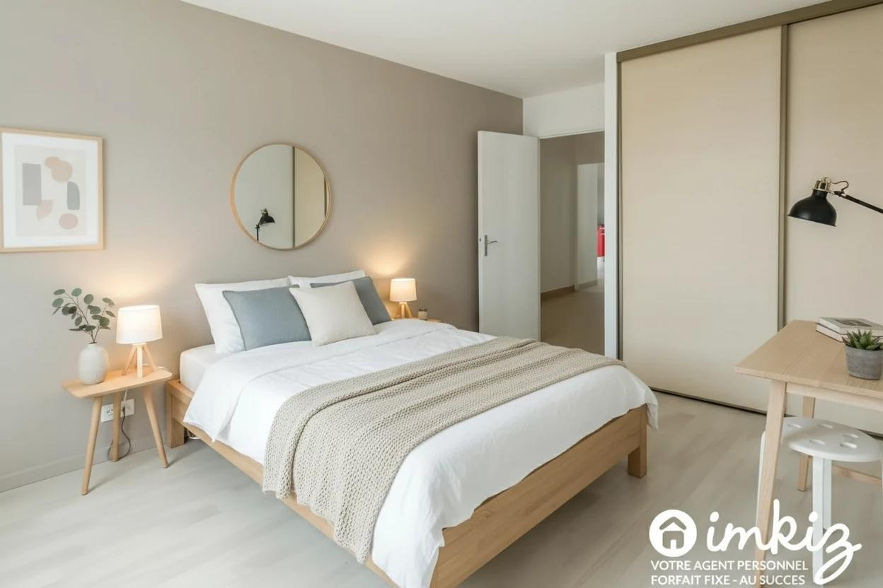 
                                                Vente
                                                 Montchat – Grand T3 de 93m² au calme, garage, cave