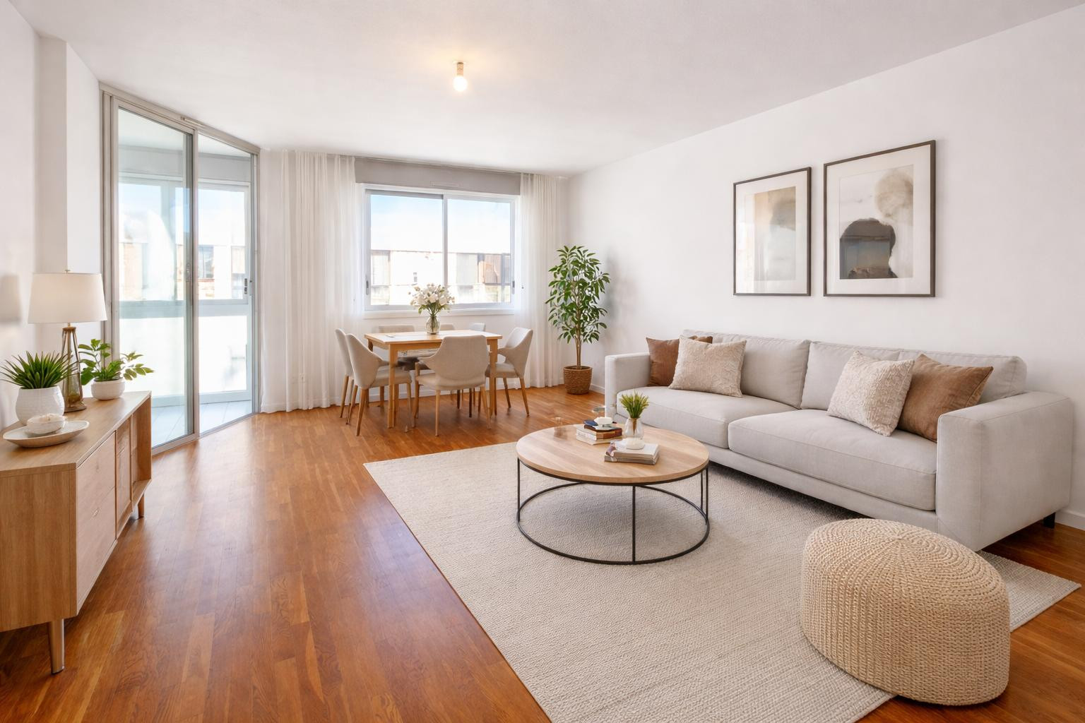 
                                                Vente
                                                 Montchat – Grand T3 de 93m² au calme, garage, cave