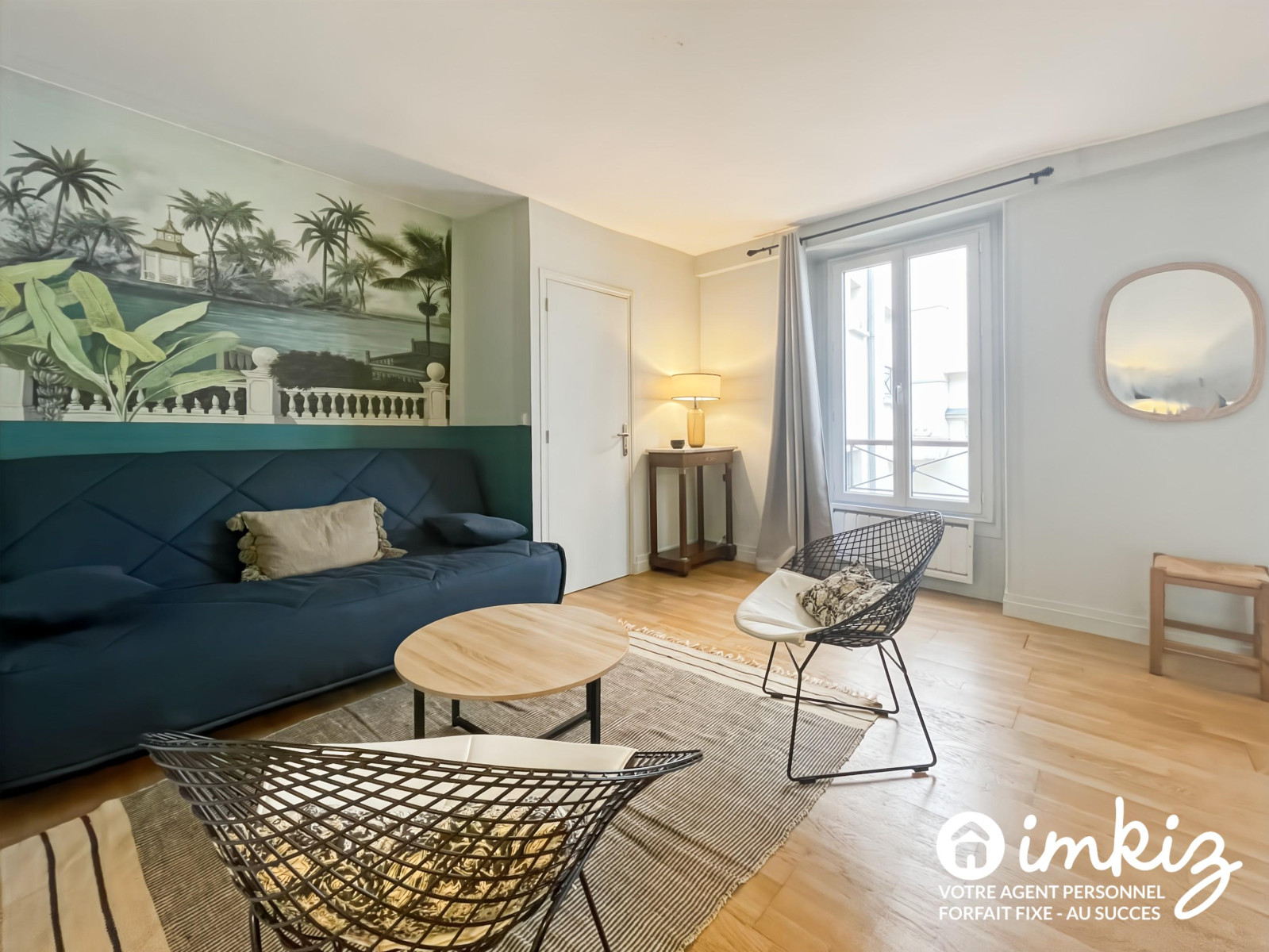 
                                                Vente
                                                 Montmartre – 2P 40 m² traversant, parquet, cave