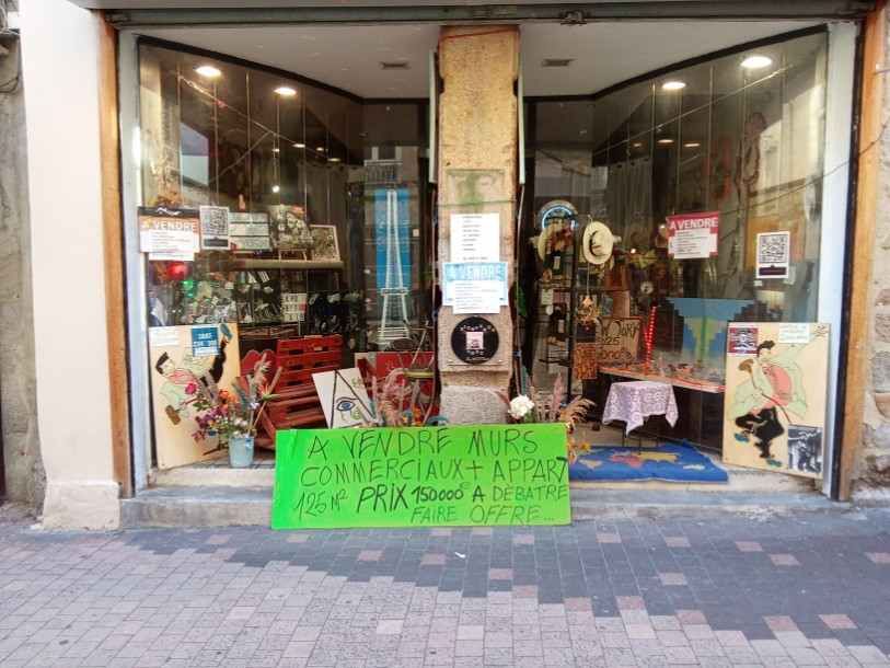 
                                                Vente
                                                 murs commerciaux +appart